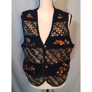 Navy Autumn Vest